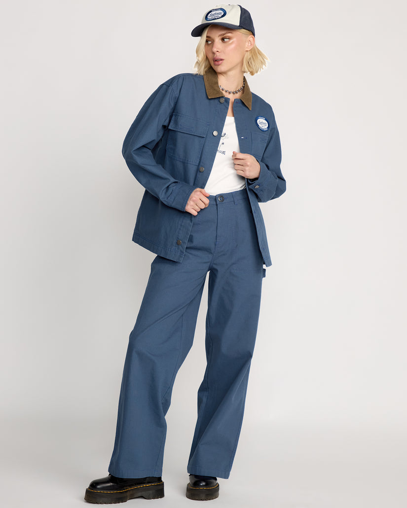 Full Cut Work Jacket - Harbor Blue