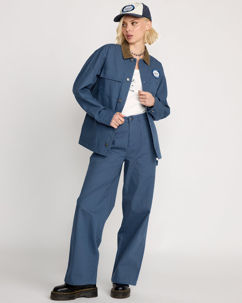 Full Cut Work Jacket - Harbor Blue