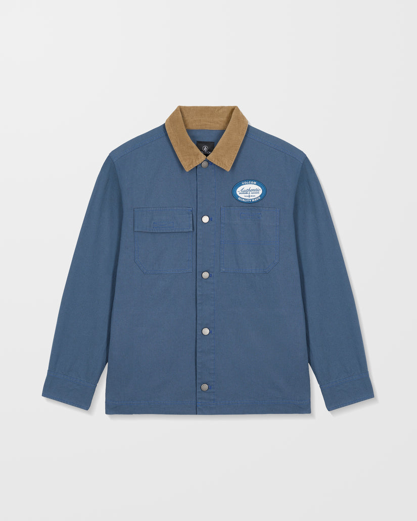Full Cut Work Jacket - Harbor Blue