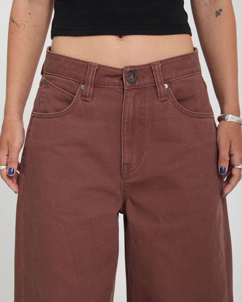 Beeggy Jeans - Tobacco Brown