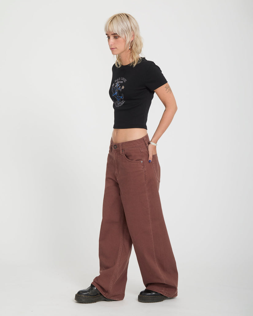 Beeggy Jeans - Tobacco Brown