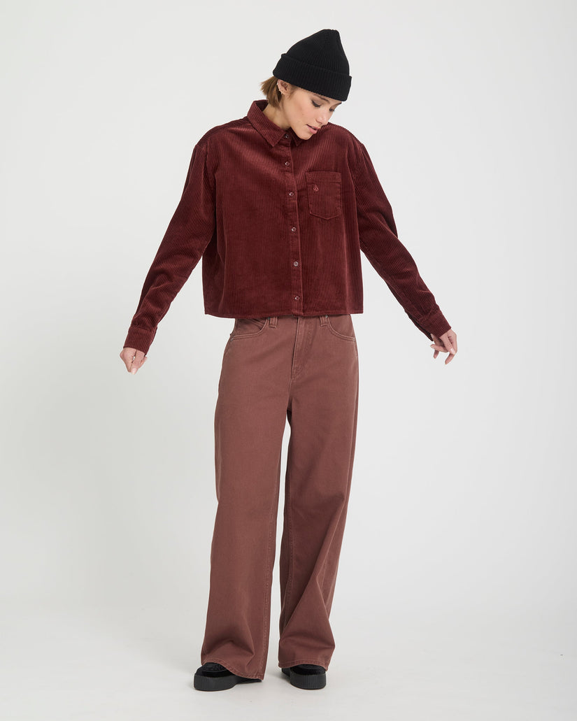 Beeggy Jeans - Tobacco Brown