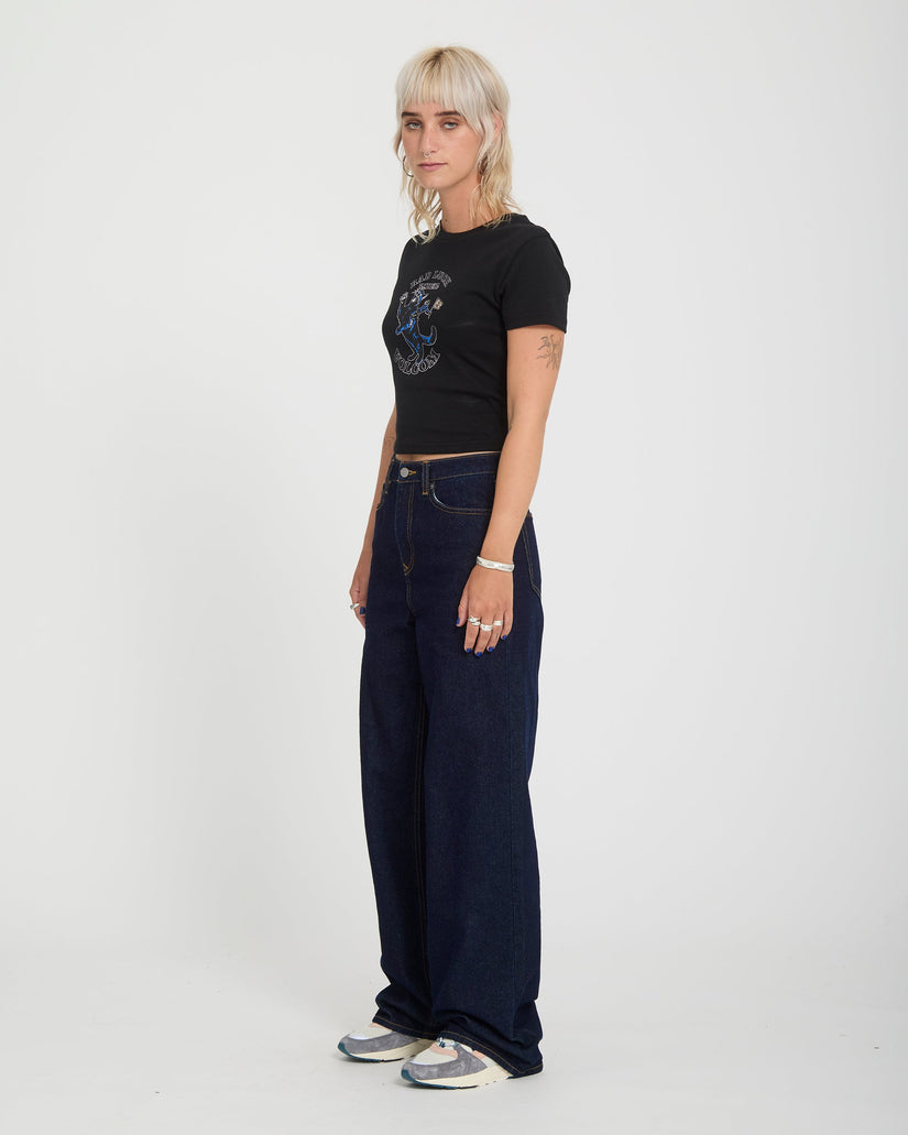 Stoned Hirise Jeans - Raw