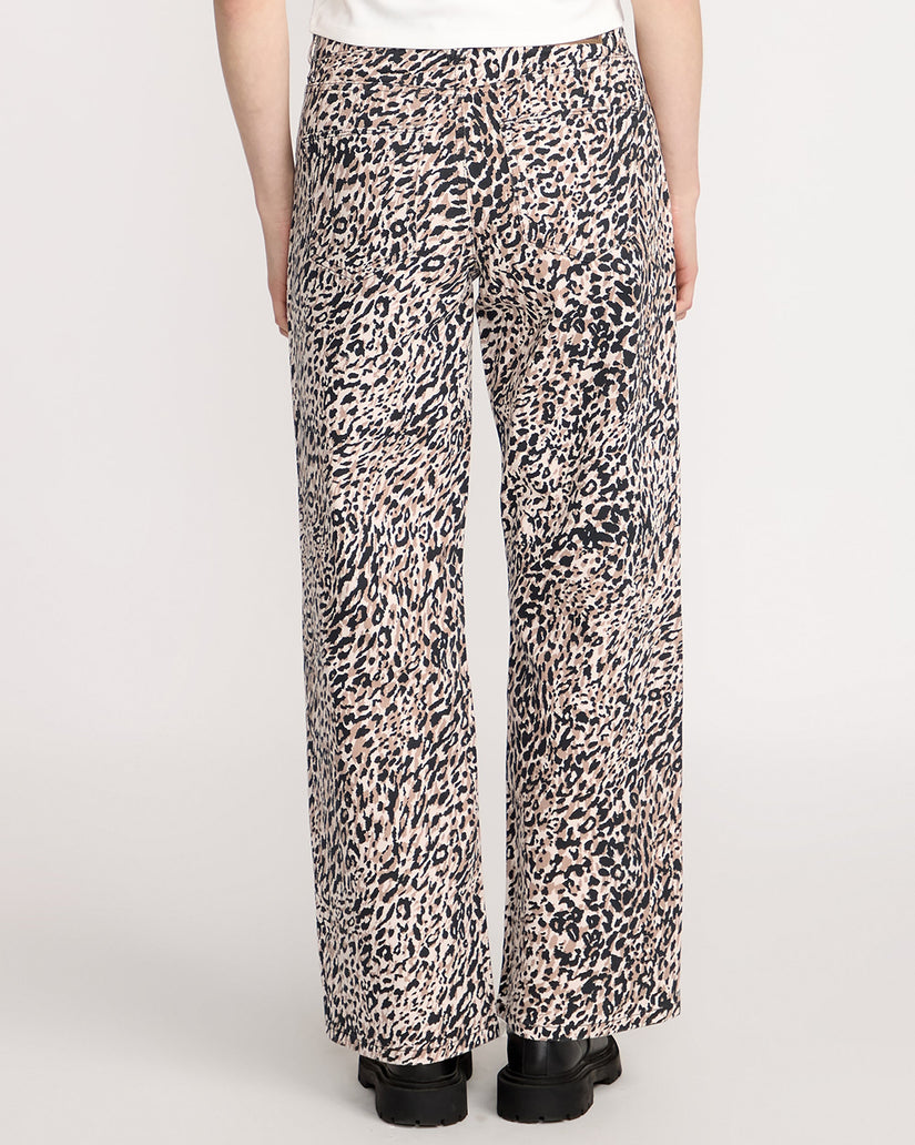 Stoned Boyfriend Lowrise Jeans - Animal Print