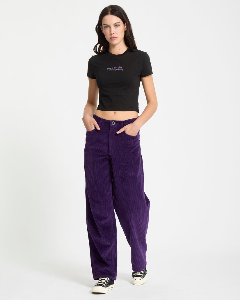 Weellow II Corduroy Trousers - Acai