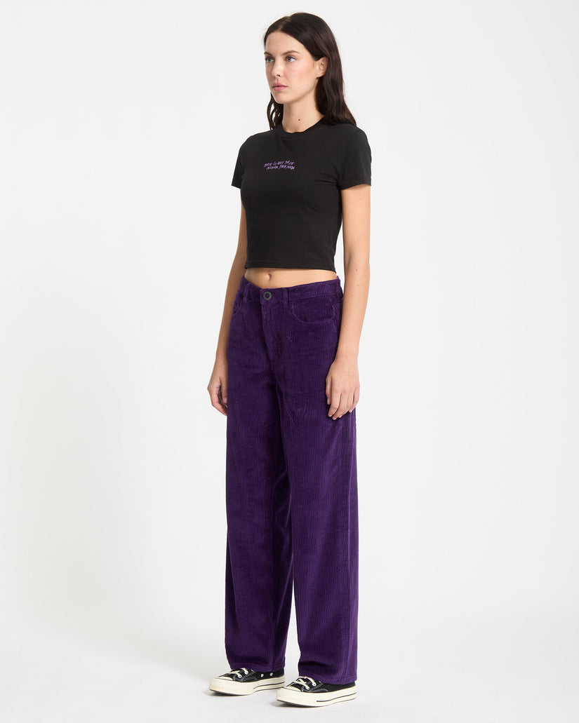 Weellow II Corduroy Trousers - Acai