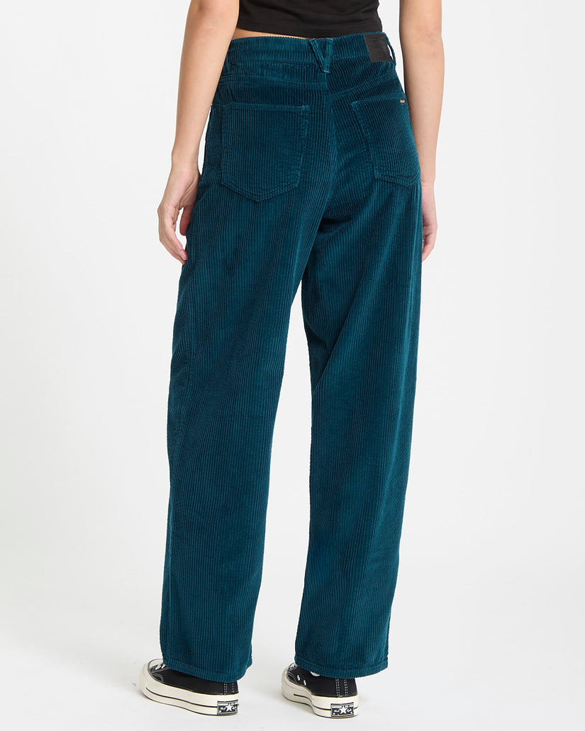 Pantalon En Velours Weellow II - Emerald Green