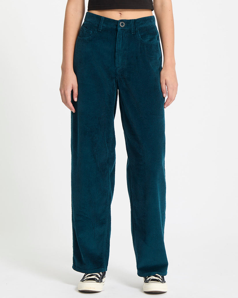 Pantalon En Velours Weellow II - Emerald Green