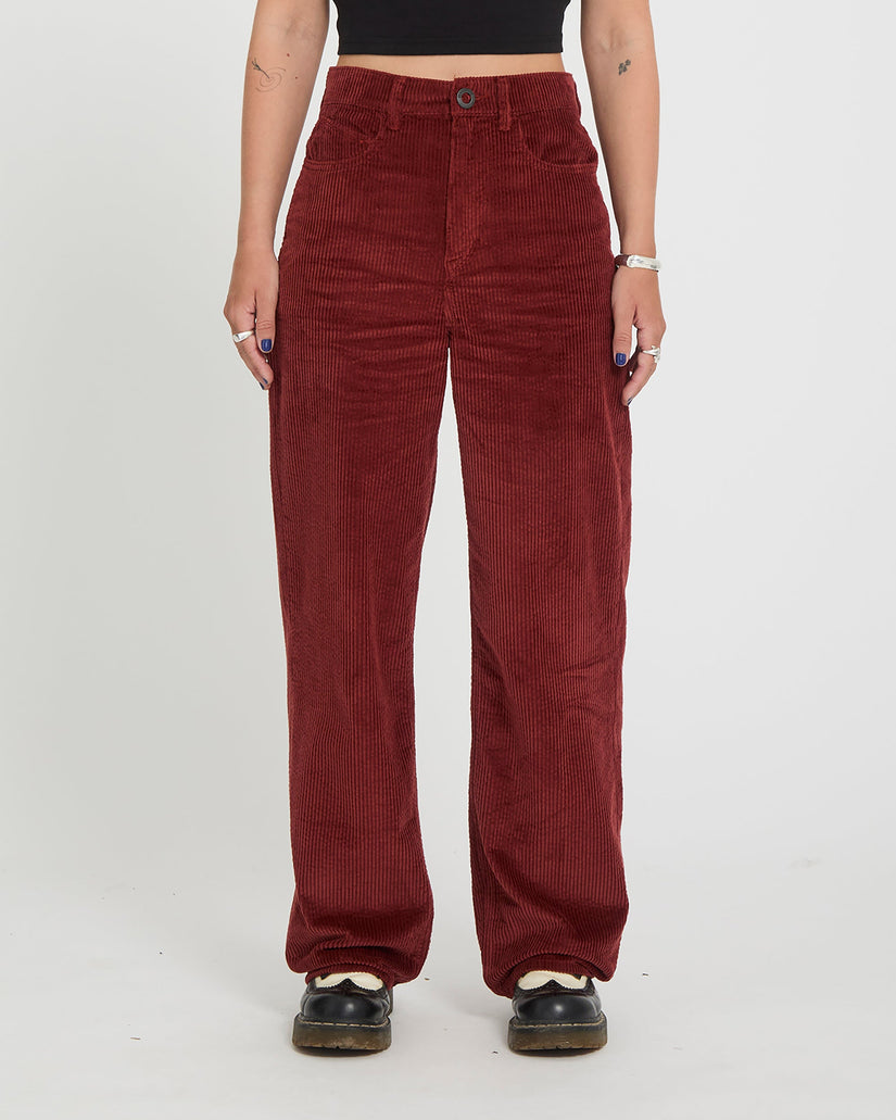 Weellow II Corduroy Trousers - Brick