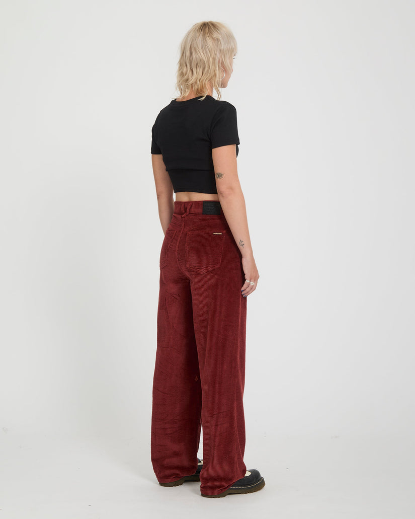 Weellow II Corduroy Trousers - Brick