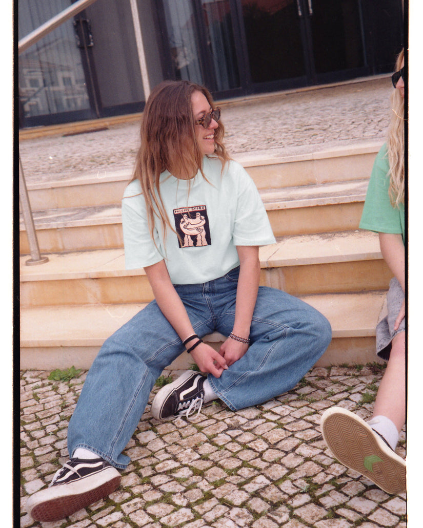 T-shirt Downtown - CLOUD BLUE