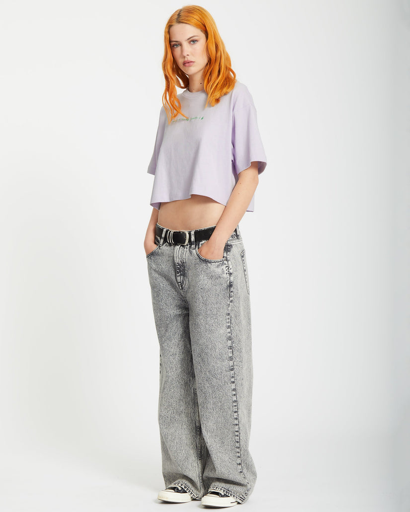 T-shirt Drumstone - DUSTY LAVENDER