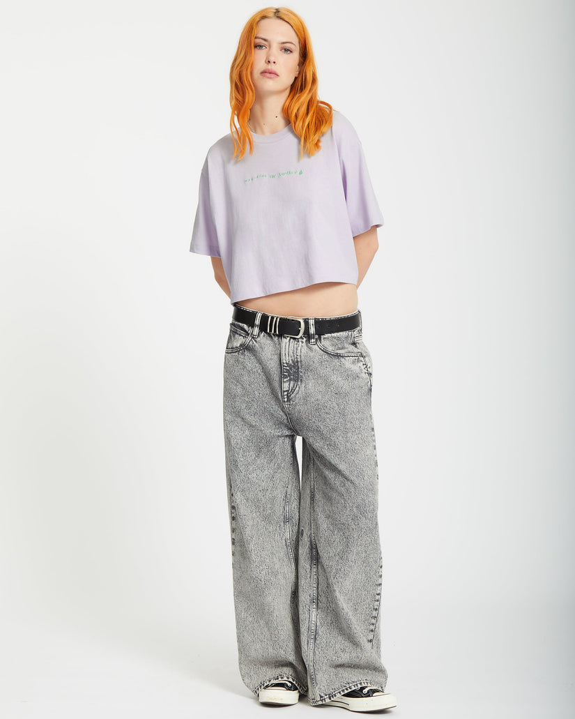 T-shirt Drumstone - DUSTY LAVENDER