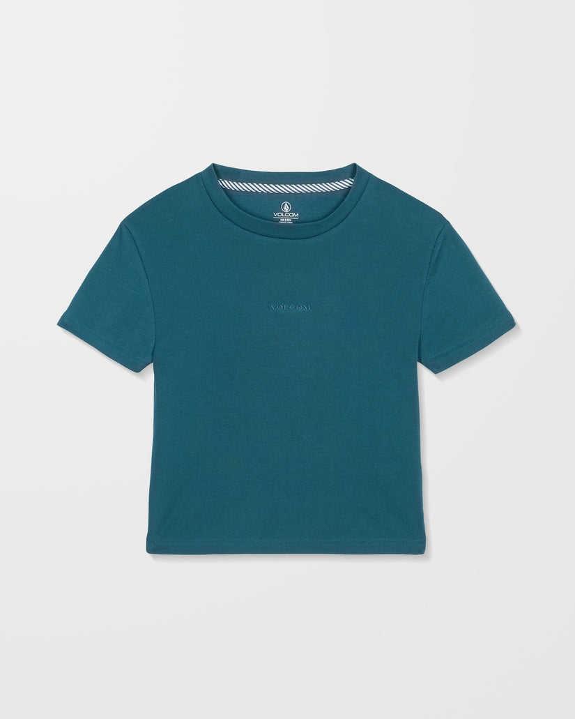 Volcomstone Tight Crop T-Shirt - Emerald Green
