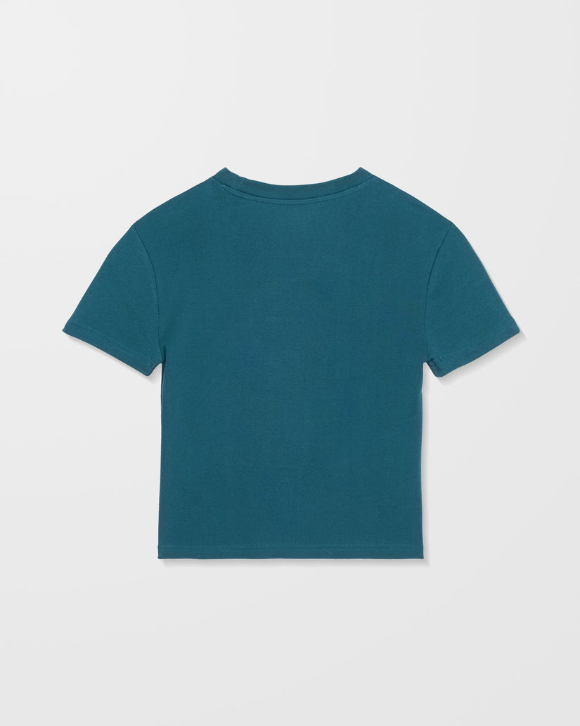 Volcomstone Tight Crop T-Shirt - Emerald Green