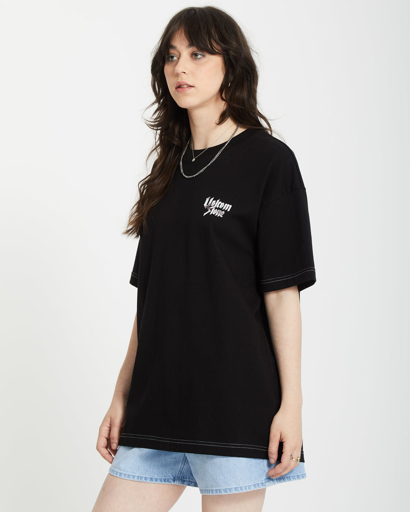 T-shirt Stoneher - BLACK