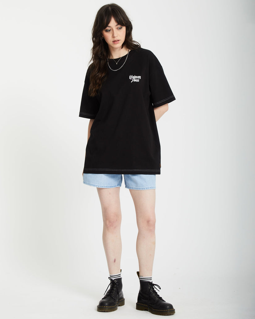 T-shirt Stoneher - BLACK