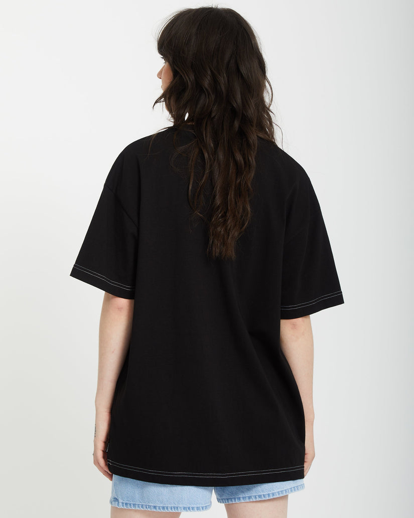 T-shirt Stoneher - BLACK