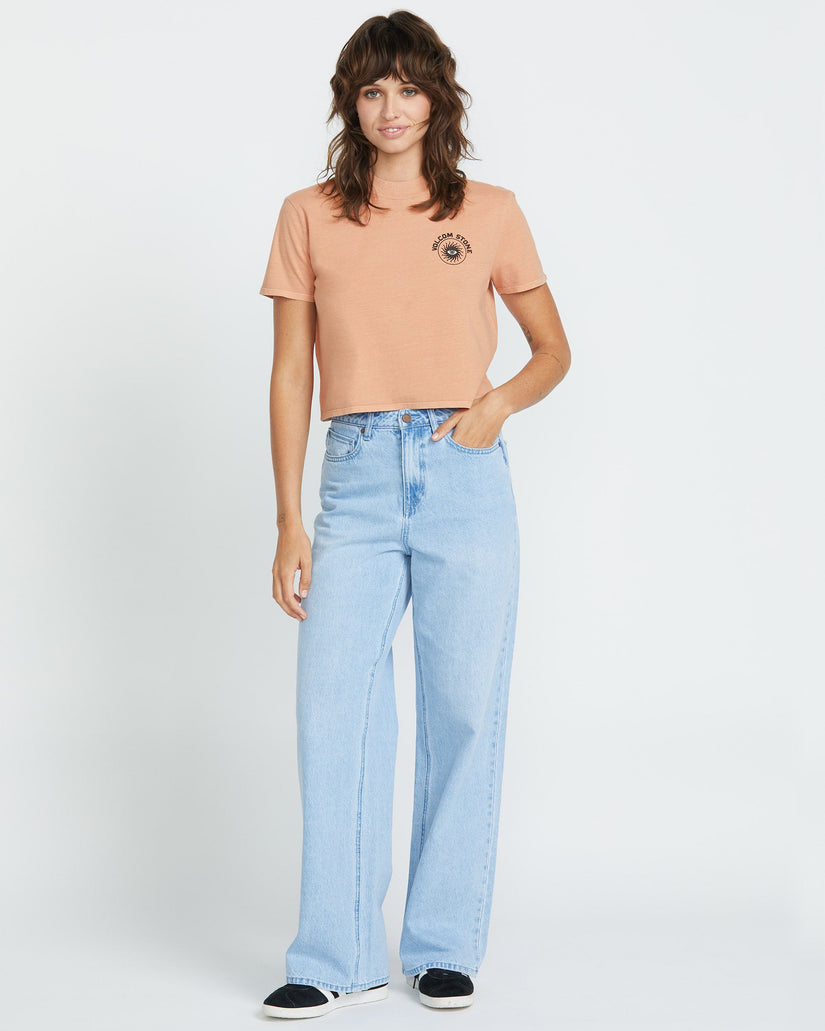 Dial T-shirt - SAND BROWN