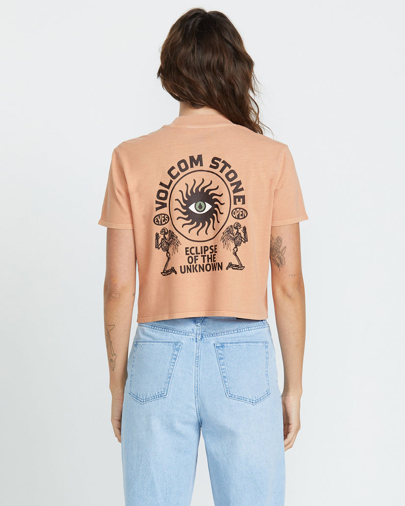 Dial T-shirt - SAND BROWN