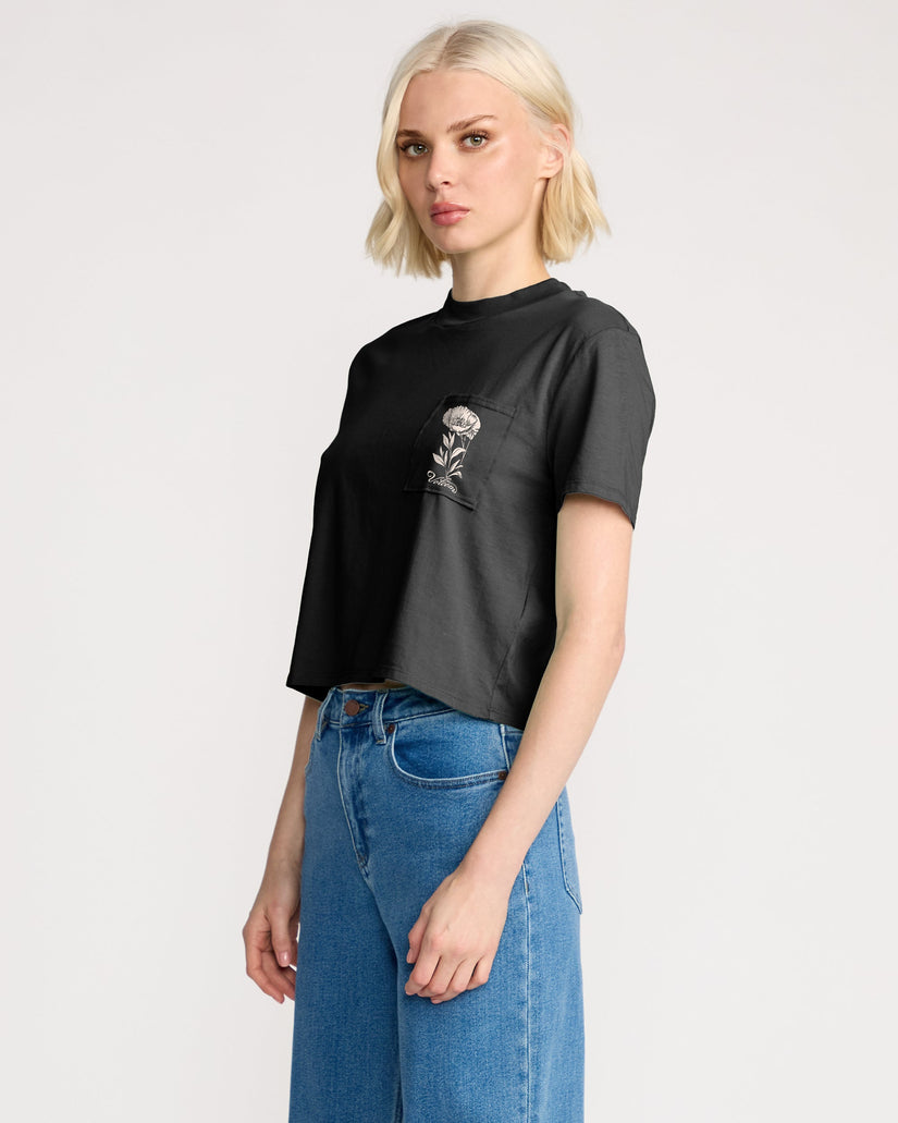 Pocket Dial T-Shirt - Vintage Black