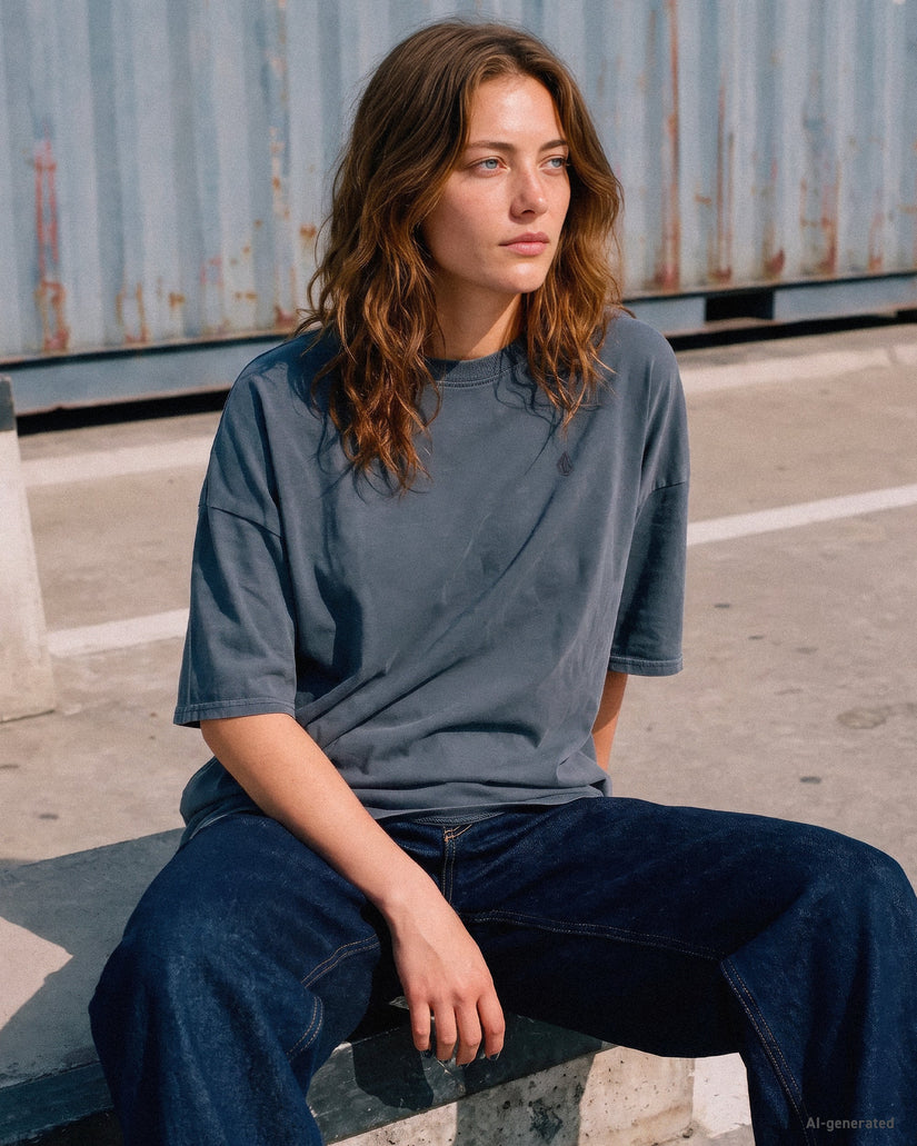 Sto'N T-Shirt - Storm Blue