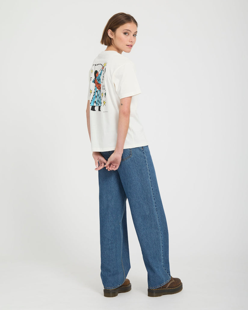 Radical Daze Up T-Shirt - Off White