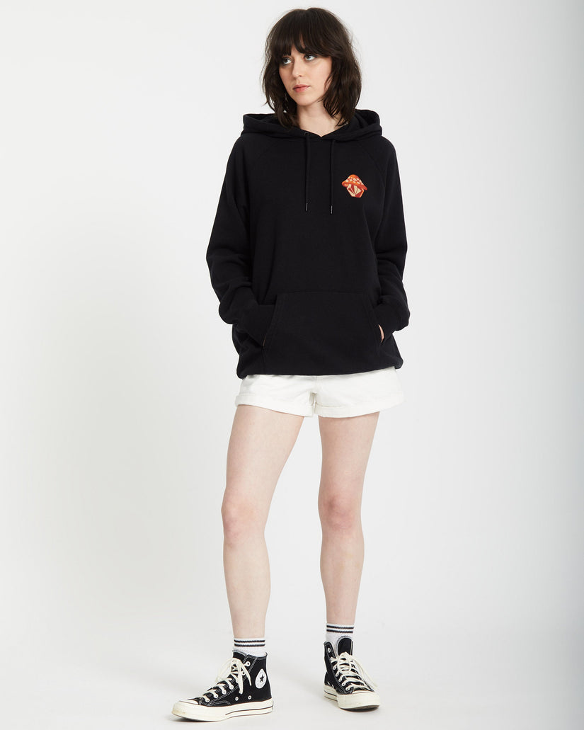 Sweat à Capuche Truly Stoked - BLACK