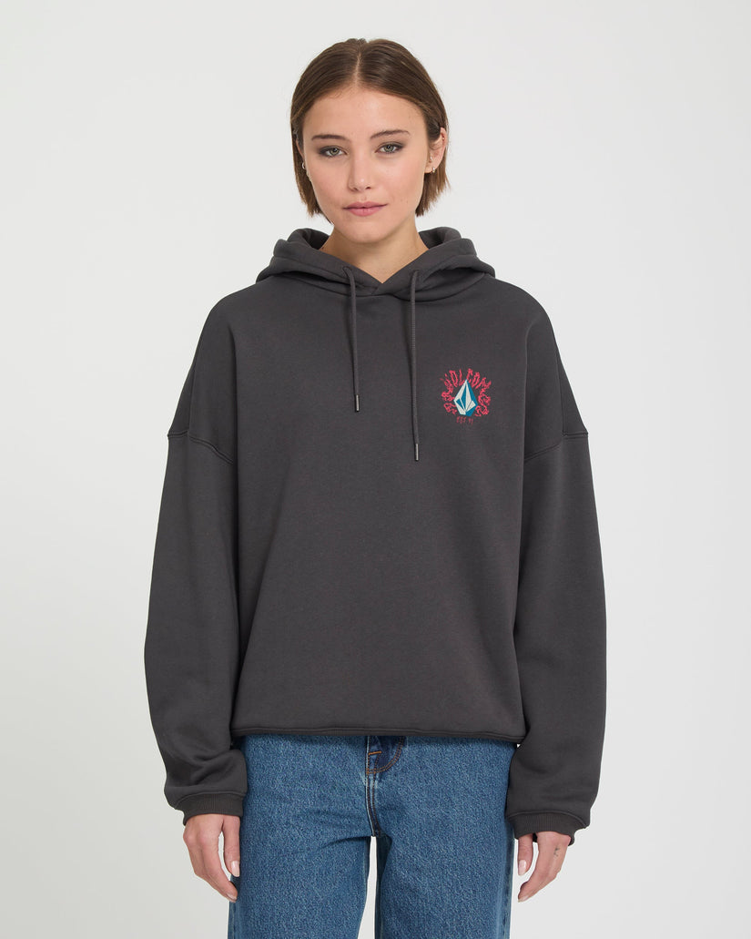Radical Daze Up Hoodie - Black