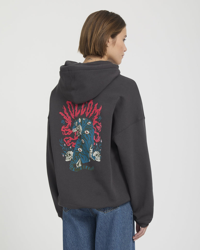 Radical Daze Up Hoodie - Black