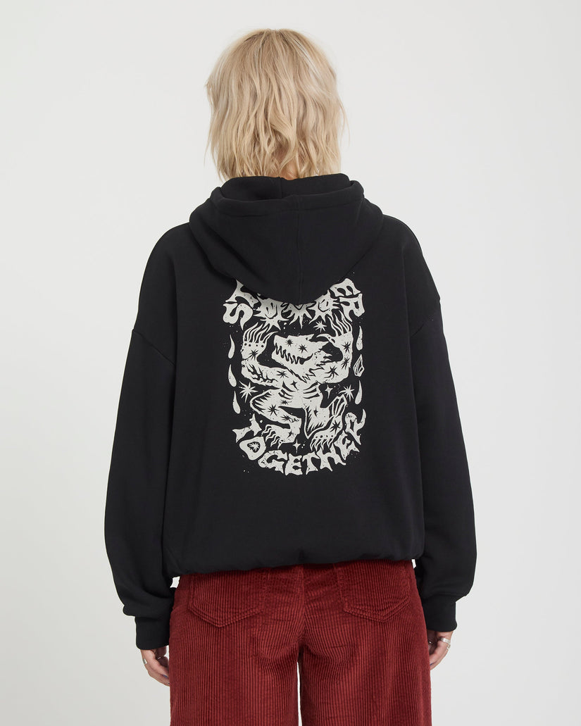 Moove On Hoodie - Vintage Black
