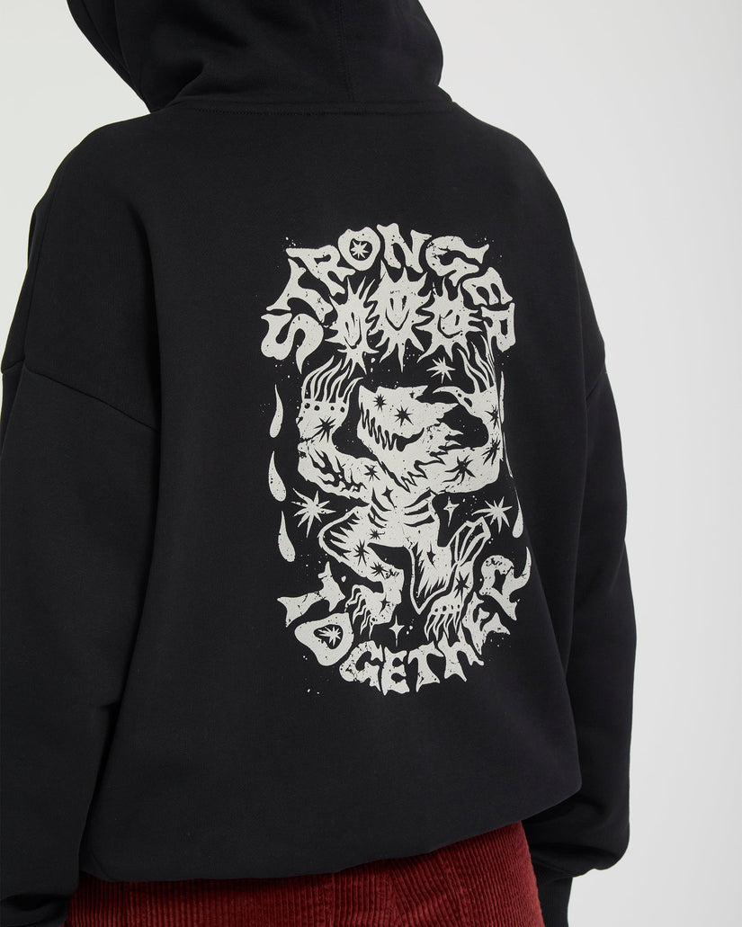 Moove On Hoodie - Vintage Black