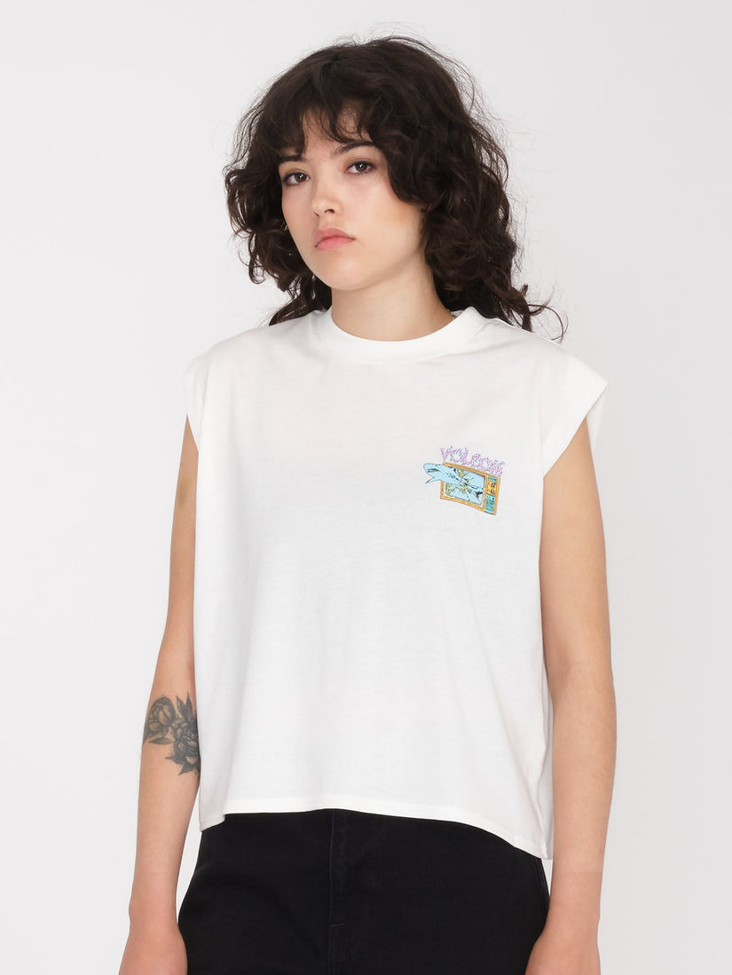 FRENCHSURF TANK TEE (B4512408_SWH) [F]