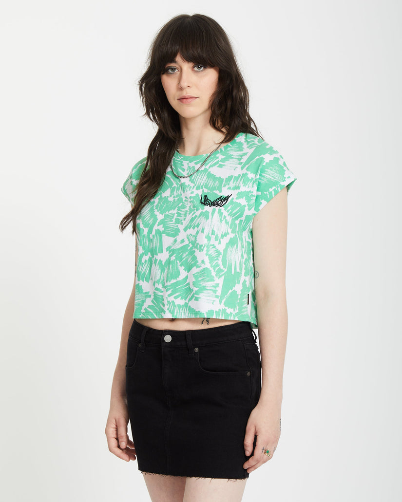 Alix Boxy T-shirt - JADE