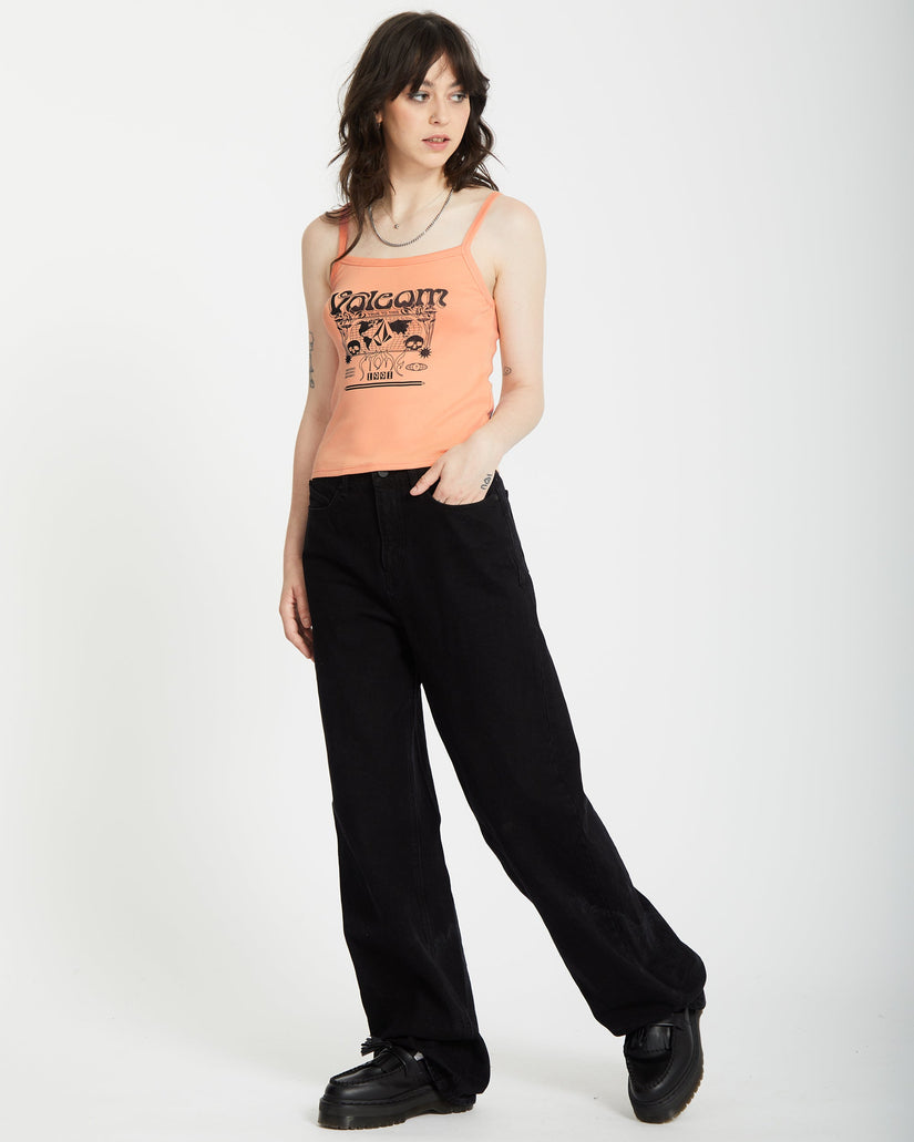 1991 Strappy Tank Top - PALE PEACH