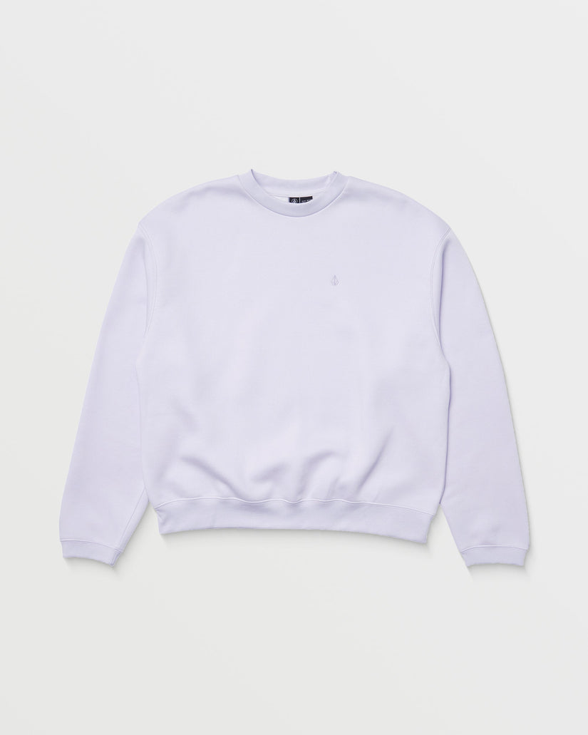Sweatshirt Stone Heart Up - DUSTY LAVENDER
