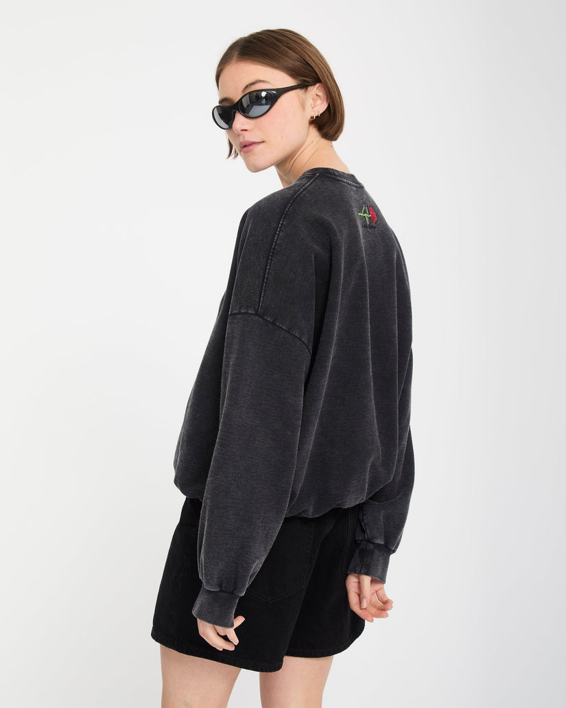 Mickey Mason Sweatshirt - Vintage Black