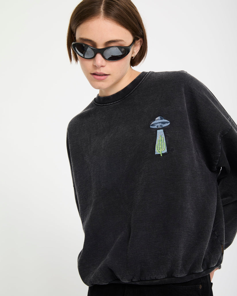 Mickey Mason Sweatshirt - Vintage Black