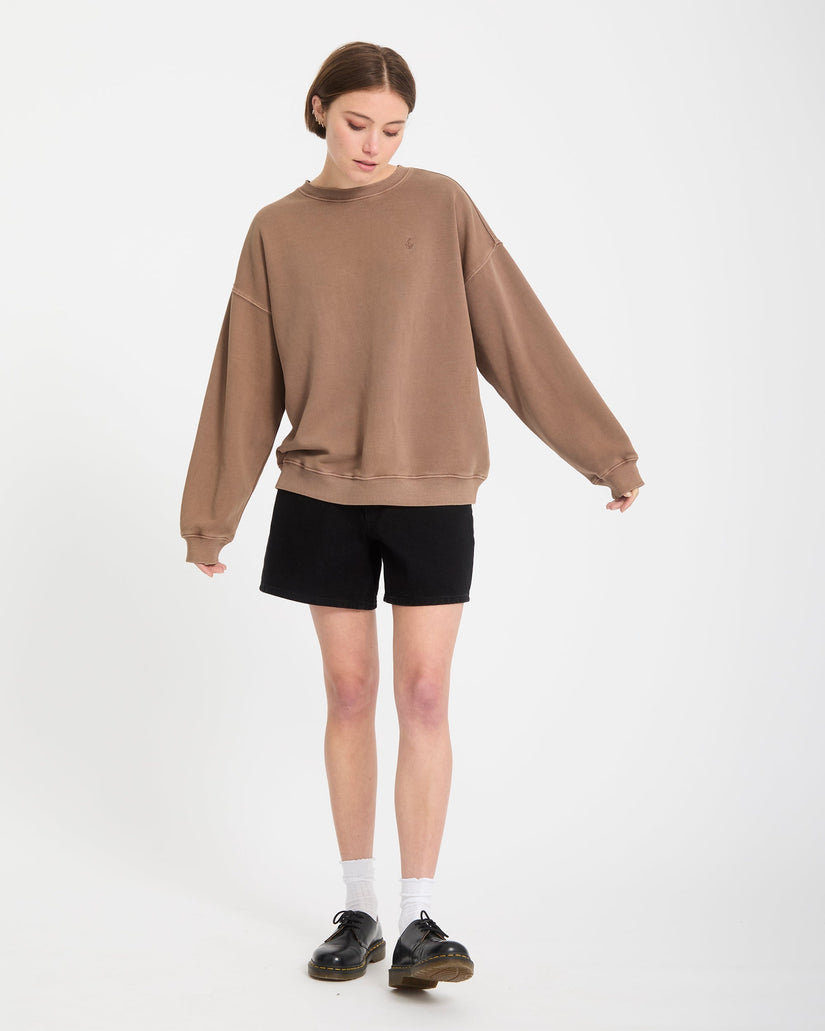 Stone Soft Sweatshirt - Pale Khaki