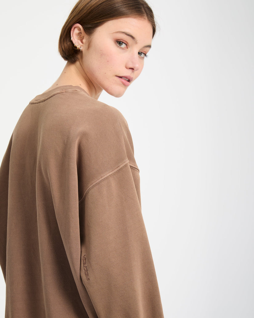 Stone Soft Sweatshirt - Pale Khaki
