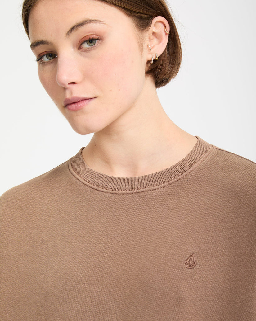Stone Soft Sweatshirt - Pale Khaki