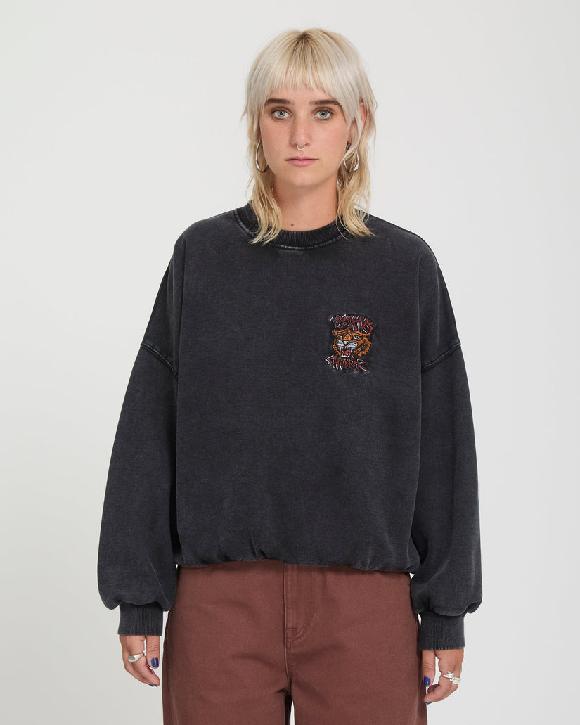 Ozzy Sweatshirt - Vintage Black