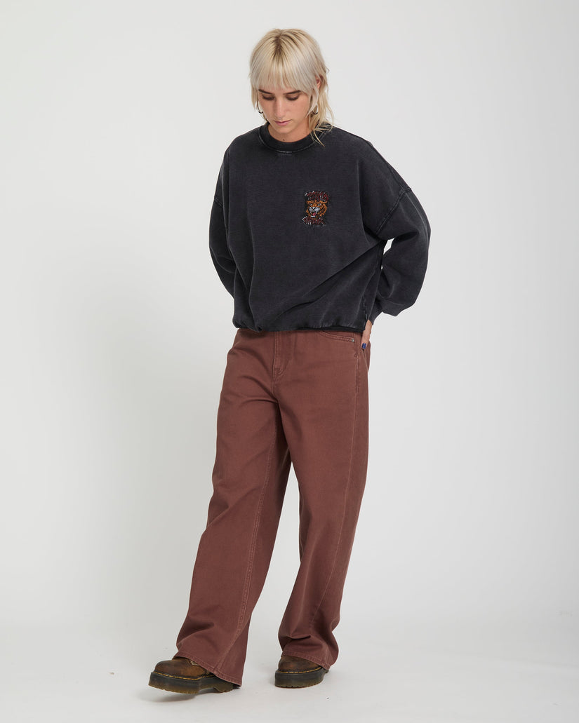 Ozzy Sweatshirt - Vintage Black
