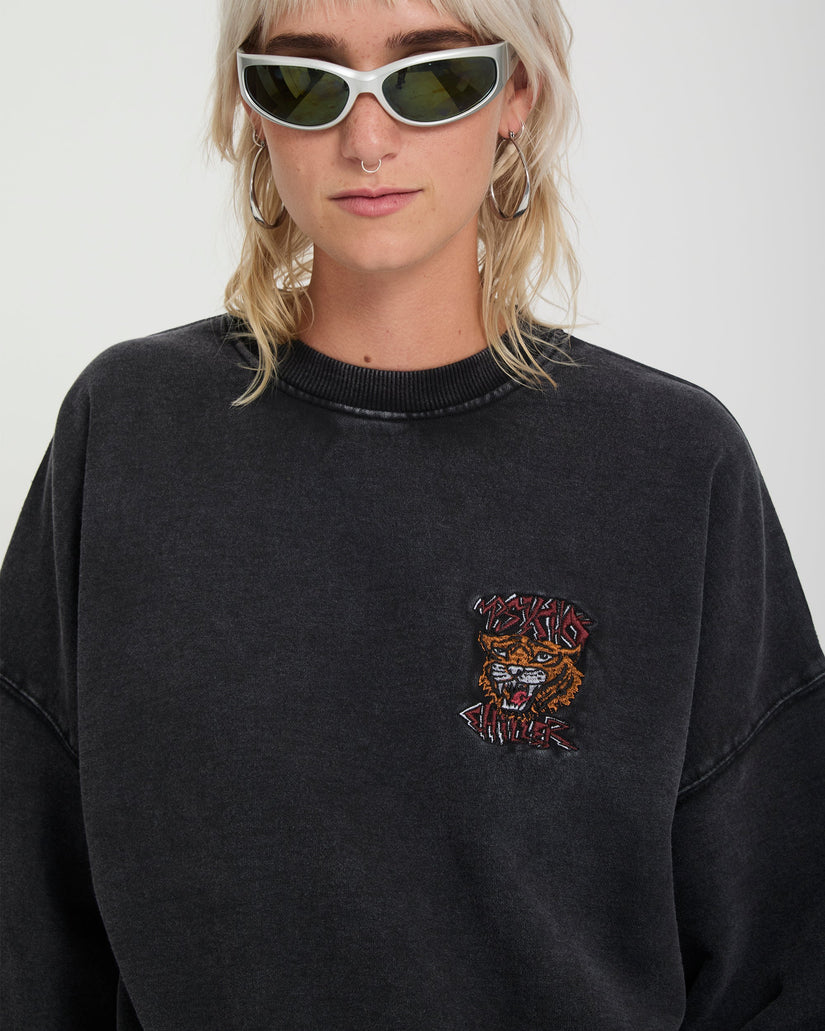 Ozzy Sweatshirt - Vintage Black