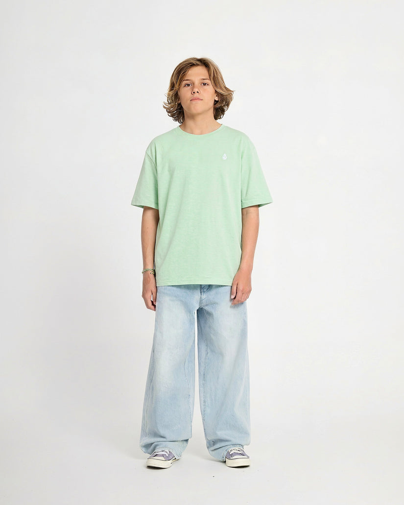 Stone Blanks T-Shirt - Ice Green - (KIDS)