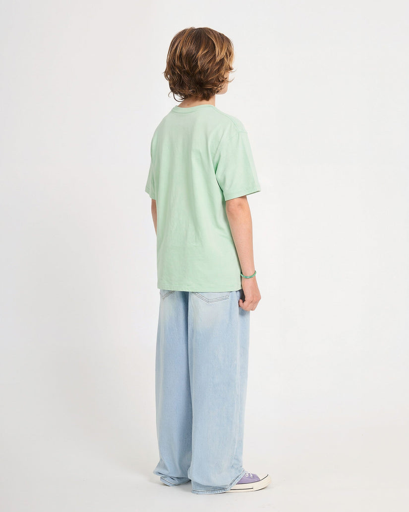 Stone Blanks T-Shirt - Ice Green - (KIDS)