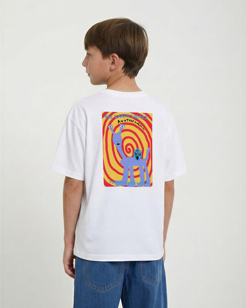 Weirdcard T-Shirt - White - (KIDS)