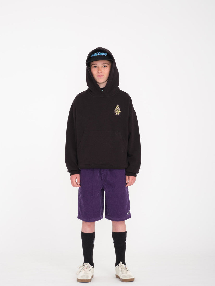 Tetsunori Hoodie - BLACK  - (KIDS) (C4112430_BLK) [10]