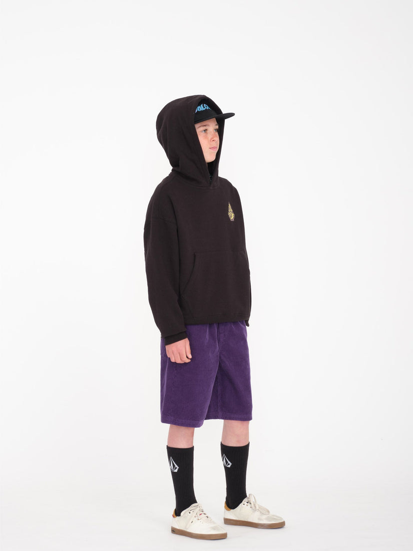 Tetsunori Hoodie - BLACK  - (KIDS) (C4112430_BLK) [11]
