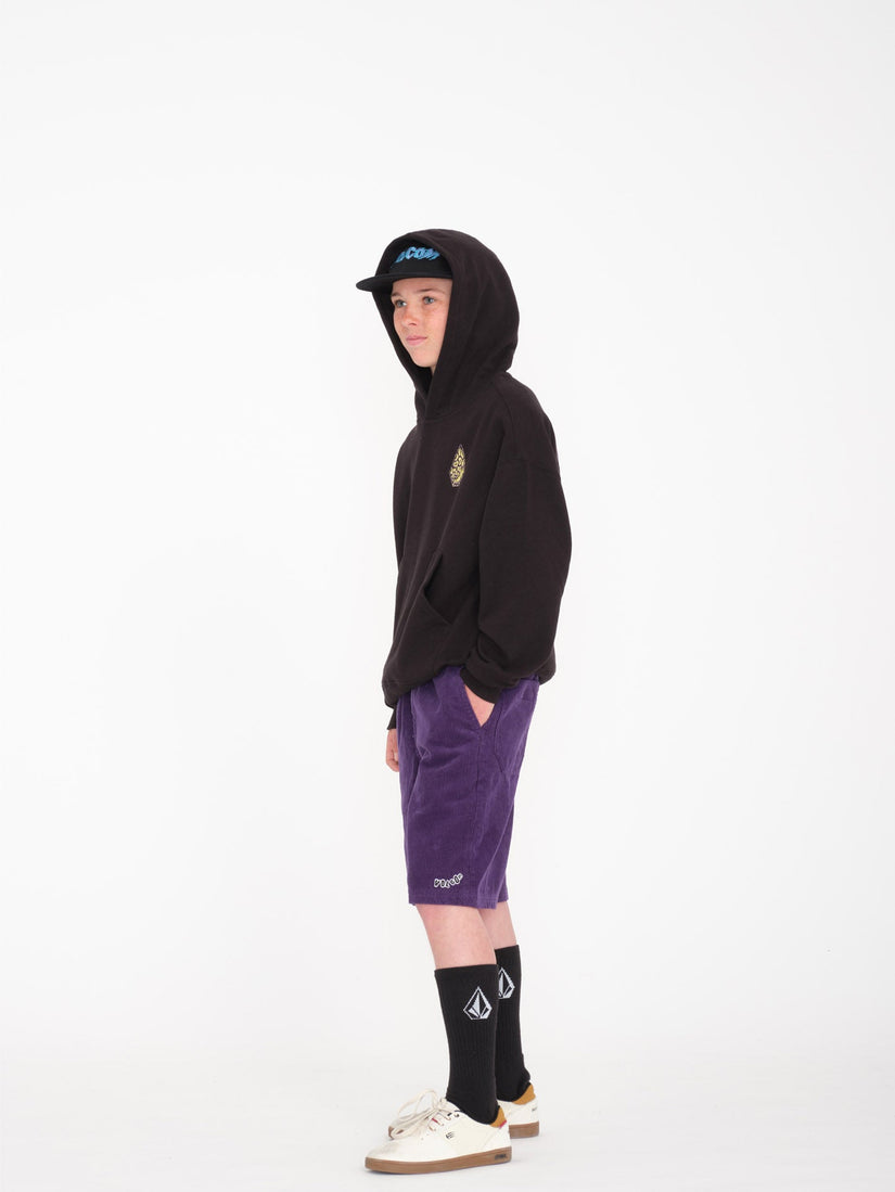 Tetsunori Hoodie - BLACK  - (KIDS) (C4112430_BLK) [12]